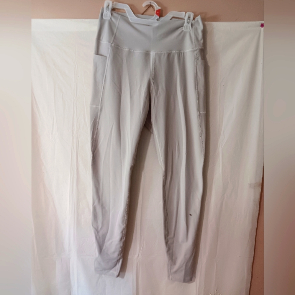 Women's Gray High-Waisted Pants